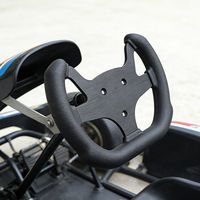 Volante Plano de 270 mm Estilo F1 para Simulación de Carreras, Agarre Antideslizante de PU, Volante Ligero de Aluminio para Simuladores de F1 y Go-Kart