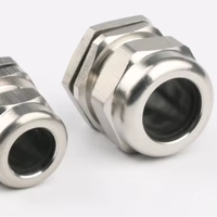 Passe-câbles métalliques en laiton nickelé IP68 étanches M10 (3-6mm) – Produit de haute qualité