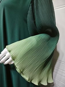 ชุดอาบายะผ้าชีฟองสไตล์ตุรกีแบบเรียบง่าย ระบายอากาศได้ดี รุ่น <span class=keywords><strong>M</strong></span>-145 สำหรับผู้หญิงมุสลิม  แฟชั่นหรูหรา เหมาะสำหรับทุกฤดูกาล รอมฎอน และอีด - Product Image 6