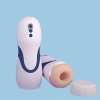 Masturbateur pour homme, automatique, à ventouse, vibrant, télescopique, avec son, en forme d'avion, pour exercices, articles pour adultes