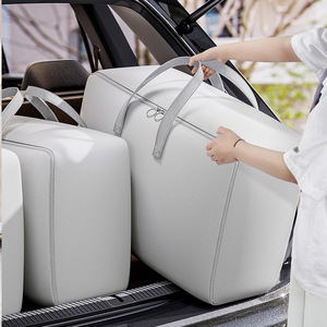Oxford Cloth Quilt Bag Large Capacity Rectangle Portable Storage Bag For Home Clothing Organization Moving Bedroom Use - Product Image 1