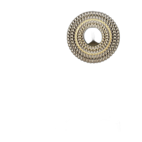 Collection de luminaires muraux LED contemporains en fer - Blanc/Doré Blanc Or - 33x33mm pour chambres et couloirs