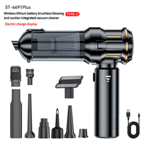 <span class=keywords><strong>Aspirateur</strong></span> portable sans fil 18000 Pa à forte aspiration et soufflage intégré pour voiture, mini <span class=keywords><strong>aspirateur</strong></span> à main - Product Image 6