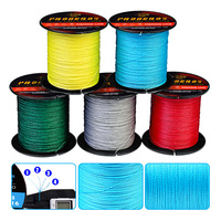 Newbility prix de gros 8X ligne de pêche 5 couleurs 100M-1000M PE tressé ligne de pêche