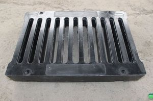 Grille de vidange de tranchée anti-dérapante Frp Système de drainage des eaux usées Couverture de gouttière en polymère composite - Product Image 6
