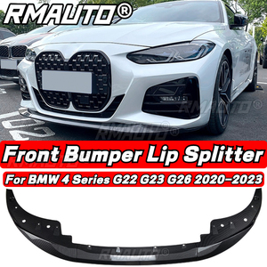 G22 <b>Lip</b> MP Style G23 G26 Front Bumper <b>Lip</b> <b>Splitter</b> Spoiler Diffuser Body Kit for BMW 4 Series G22 G23 G26 2020-2023 Accessories - Product Image 2