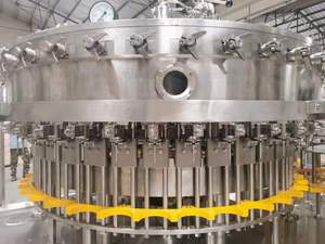 Có ga uống 2000bph nhỏ nhà máy mới điền Máy CO2 Mixer soda có ga mềm uống đóng chai dây chuyền sản xuất - Product Image 2