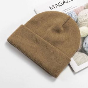 Bonnet en tricot côtelé uni personnalisé avec broderie 3D et motif, unisexe, chaud pour l'hiver - Product Image 6