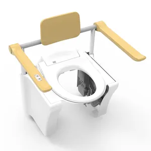Điện tử nhà vệ sinh Pan nâng lên cho người lớn người già và người khuyết tật có thể tháo rời điện nhà vệ sinh Booster