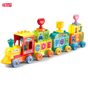New feelo <span class=keywords><strong>2025</strong></span> Bảng Chữ Cái Train Đồ Chơi 60Pcs Lớn Hạt Khối Xây Dựng Cho Trẻ Em Giáo Dục Lớn Gạch Xây Dựng Khối Thiết Lập fl42022 - Product Image 2