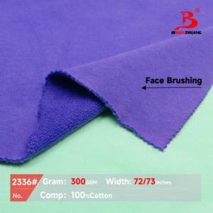 280GSM peigné 100% coton tricoté <span class=keywords><strong>tissu</strong></span> <span class=keywords><strong>éponge</strong></span> français pour sweat pantalons de survêtement antistatique filles et garçons utilisation par le <span class=keywords><strong>fabricant</strong></span> - Product Image 2