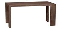 Ensemble de table de chambre d'intérieur en bois massif avec mousse haute densité en tissu de luxe et accents métalliques