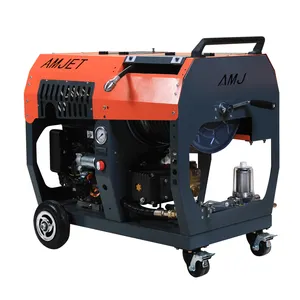 AMJ high-pressure drainage pipe cleaning machine 2900psi can be used for pipeline cleaning below