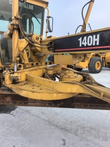 Niveleuse à moteur d'occasion CAT 140H d'origine Caterpillar 140G 140H, niveleuse à moteur d'occasion CAT140K 140G certifiée CE, 16700KG, 790 heures de fonctionnement - Product Image 6
