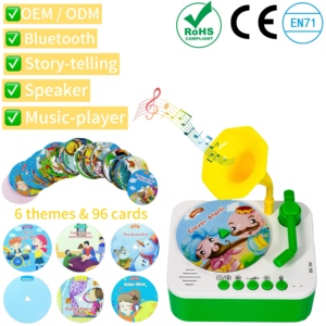 Juguetes educativos españoles tempranos Tarjeta para niños Máquina <span class=keywords><strong>de</strong></span> aprendizaje <span class=keywords><strong>de</strong></span> gramófono El mejor regalo para niños <span class=keywords><strong>de</strong></span> 1 2 3 4 5 <span class=keywords><strong>6</strong></span> años - Product Image 4