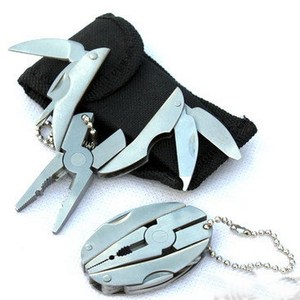 <b>Mini</b> Multi Functional Turtle Shell <b>Pliers</b> 6.1X3X0.65Cm Stainless Steel Outdoor Camping Survival Tool Folding <b>Pliers</b> Gift - Product Image 1