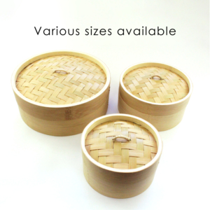 2024 japon importateur ustensiles de cuisine à la mode panier à vapeur en bambou naturel nouveau Design - Product Image 3