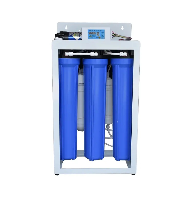 Commerical RO 300GPD/400GPD/600GPD/800GPD water filter/purifier with high pressure famous brand pump