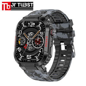 Smartwatch voor heren, buitensporten, BT-oproepen, gezondheidsbewaking, 2.01 inch scherm, IP68 waterdicht, TK25 smartwatch voor Android en iOS - Product Image 2