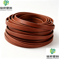 Bande de chantournage PVC écologique en promotion, vente directe usine, ruban de chantournage personnalisé effet bois pour meubles en MDF et armoires