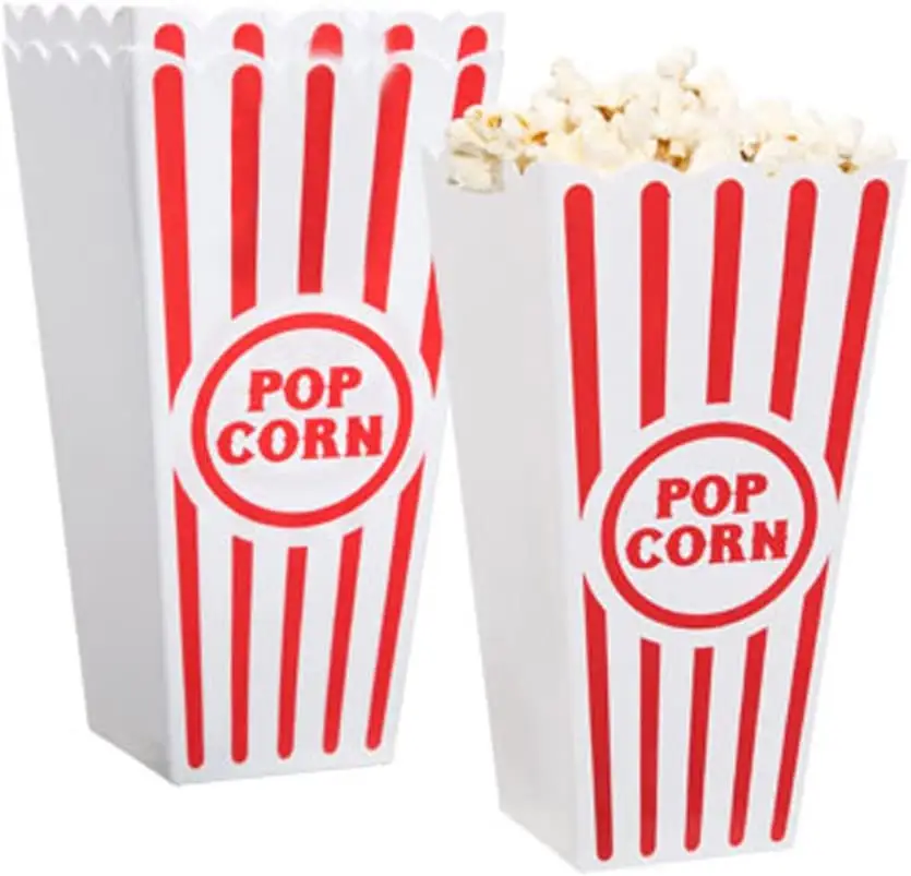 European Fashionable First Rate High Quality food grade printed popcorn buckets Bpa free