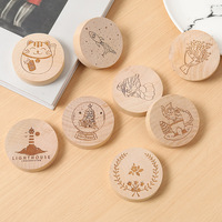 Ouvre-bouteille en bois multifonction et aimant pour réfrigérateur Décoration intérieure durable en bois Artisanat Boîtes en bois et enseignes murales Genre