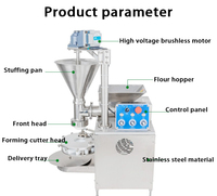 Petit pain cuit à la vapeur de bureau commercial faisant la Machine petit coupe-légumes pour les magasins de petit déjeuner pain de légumes de viande formant la Machine