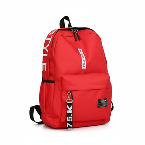 Customized Lightweight High Quality Waterproof Internal Frame Zipper Preppy Style Unisex Canvas <b>Backpack</b> Simple Fashionable - Product Image 1