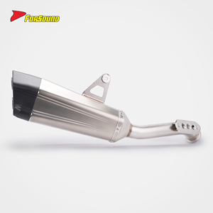 Escape FORSOUND para Motocicleta Cf <span class=keywords><strong>Moto</strong></span> 800mt, Escape Integrado de Acero Inoxidable, Sonido Profundo Deportivo y de Aventura, 2022-2025 - Product Image 4
