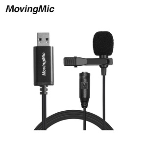 Movingmic Ul1 Pro Pc Vocal Tieclip Usb Microphone With Wire - Product Image 5