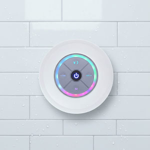 Nouveau Haut-parleur Portable 2026 avec LED RGB, Subwoofer, Étanche IPX4, Sans Fil Bluetooth 5.0, pour Extérieur, Maison, Scène, Douche, Musique, avec Ventouse - Product Image 1