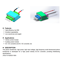 Transformateur planaire PCB 2240W 160A 14VDC 100kHz pour module de commande de véhicule, module d'alimentation auxiliaire