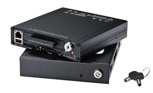 Système de surveillance par caméra pour voiture/bus/camion/véhicules, mini DVR mobile 4CH 720P/1080p avec disque dur, 3G, 4G, WiFi, GPS - Product Image 4