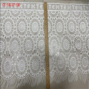Rộng ren trimtulle lưới may vá Ribbon frills ren cổ áo đàn hồi Ruffle Trim cho may quần áo DIY may mặc Vải - Product Image 3