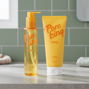 A'PIEU-Aceite limpiador Pore King Minji, espuma limpiadora Pore King Minji/Hecho en Corea, distribución al por mayor - Product Image 2