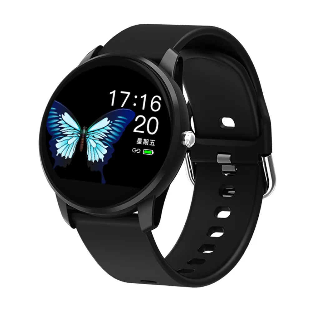 무료 샘플 1.08 인치 컬러 풀 터치 스크린 휴대 전화 액세서리 Smartwatches ip67