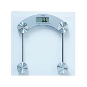 Báscula de baño de vidrio, digital, con pantalla LED, capacidad máxima de 180 kg, para uso doméstico. - Product Image 6