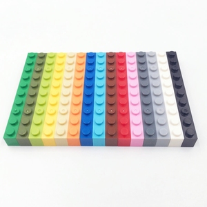 Blocs de construction classiques BLOCKMOC 6111 épais 1x10 - Ensemble de construction de base en plastique ABS, pour les enfants de 6 ans et plus, certifié ASTM, couleur personnalisée - Product Image 4