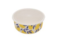 2025 taille différente grand moyen petit design personnalisé boîte à lunch en fibre de bambou imprimée avec couvercle en PP