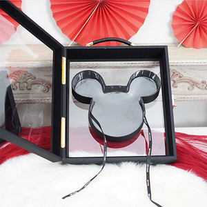 Caja de regalo de acrílico para el día de la madre, cajitas transparentes portátiles florales para flores <span class=keywords><strong>y</strong></span> amor - Product Image 5