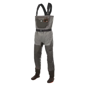 Waders de pêche en nylon respirant 3 plis OEM, imperméables et isolés avec pied en néoprène et fermeture éclair étanche - Product Image 3