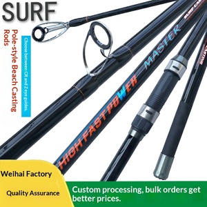 <span class=keywords><strong>Canne</strong></span> à pêche en fibre de carbone Master Durable 420cm 150 300g 3 sections haute puissance rapide pour la pêche en mer profonde, en eau salée, en bord de mer et en surfcasting - Product Image 5