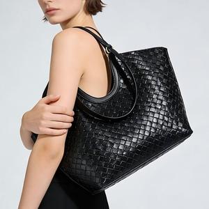 Bolso Tote con Nuevo Patrón Bordado, Sofisticado, Retro y Moderno, de Gran Capacidad para Viajes Diarios, Bolsos de Hombro para Mujer - Product Image 2