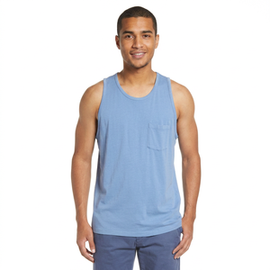 เสื้อกล้ามลำลองไซส์ใหญ่สำหรับผู้ชายระบายอากาศได้ดีผ้ากันรอยยับ - Product Image 1