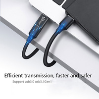 USB3.1 Gen1 USB3.0 Adaptador macho a hembra Conector USB Accesorios USB3.0 Macho a USB3.0 Hembra