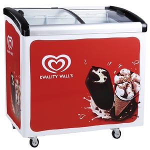 365l Deep Ice Glass Display Chest <b>Freezer</b> for Commercial Use Ddh-365xu(sy) Commercial <b>Freezer</b> - Product Image 1