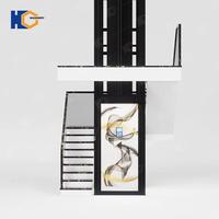 Ascensore Domestico Personalizzabile per 2/3/4 Piani, Interno/Esterno, Piccolo Elevatore Domestico Sicuro ed Economico, 400kg