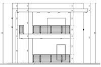 Villa préfabriquée à deux étages de 152 m2, design moderne, construction rapide, 3 chambres, 3 salles de bain, 3 cuisines, 3 salons