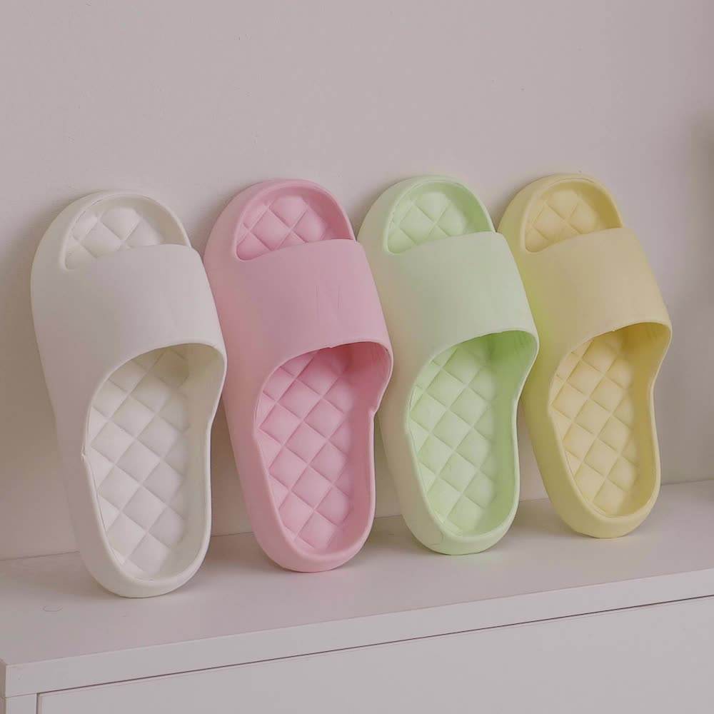 Soft Silicone Rubber Slippers Comfortable Durable