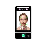 Sistema de Control de Acceso con Reconocimiento Facial y Reloj Checador, con Sistema Operativo Linux, para Uso en Interiores, Pantalla LCD de 5 Pulgadas, Resolución 1920x1080